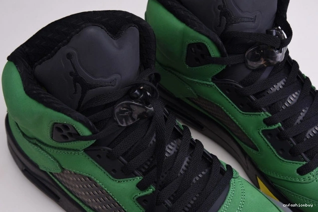 Oregon SE Air 5 CK6631-307 Ducks Jordan 0803